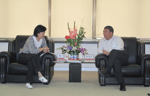 宋志平会见海南省定安县县委书记孙颖一行 口袋德州官网-口袋德州APP下载
